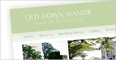 Old Down Manor Web Design